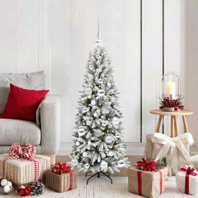 Árbol de Navidad artificial 120 cm PVC y Plástico y Acero y PE en Decoración Festiva y Estacional | Comprar online en Foru.es