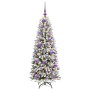 Árbol de Navidad artificial 120 cm PVC y Plástico y Acero y PE en Decoración Festiva y Estacional | Comprar online en Foru.es