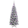 Árbol de Navidad artificial 120 cm PVC y Plástico y Acero y PE en Decoración Festiva y Estacional | Comprar online en Foru.es