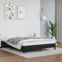 Estructura de cama de cuero sintético negro 140x190 cm de vidaXL, Camas y somieres - Ref: Foro24-346898, Precio: 99,27 €, Des...