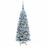 Árbol de Navidad artificial 120 cm PVC y Plástico y Acero y PE en Decoración Festiva y Estacional | Comprar online en Foru.es