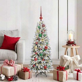 Árbol de Navidad artificial 120 cm PVC y Plástico y Acero y PE en Decoración Festiva y Estacional | Comprar online en Foru.es