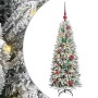 Árbol de Navidad artificial 120 cm PVC y Plástico y Acero y PE en Decoración Festiva y Estacional | Comprar online en Foru.es
