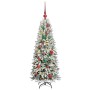 Árbol de Navidad artificial 120 cm PVC y Plástico y Acero y PE en Decoración Festiva y Estacional | Comprar online en Foru.es