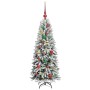 Árbol de Navidad artificial 120 cm PVC y Plástico y Acero y PE en Decoración Festiva y Estacional | Comprar online en Foru.es