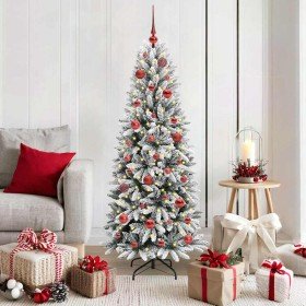 Árbol de Navidad artificial 150 cm PVC y Plástico y Acero y PE en Decoración Festiva y Estacional | Comprar online en Foru.es