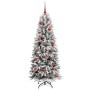 Árbol de Navidad artificial 150 cm PVC y Plástico y Acero y PE en Decoración Festiva y Estacional | Comprar online en Foru.es