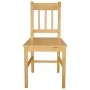 Sillas de comedor 4 unidades madera de pino de vidaXL, Sillas de comedor - Ref: Foro24-241515, Precio: 234,06 €, Descuento: %