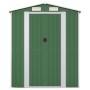 Cobertizo de jardín acero galvanizado verde 192x274x223 cm de vidaXL, Cobertizos - Ref: Foro24-3147428, Precio: 416,70 €, Des...