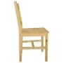 Sillas de comedor 4 unidades madera de pino de vidaXL, Sillas de comedor - Ref: Foro24-241515, Precio: 234,06 €, Descuento: %