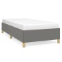 Estructura de cama de tela gris oscuro 80x200 cm de vidaXL, Camas y somieres - Ref: Foro24-347118, Precio: 106,65 €, Descuent...