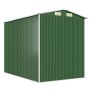 Cobertizo de jardín acero galvanizado verde 192x274x223 cm de vidaXL, Cobertizos - Ref: Foro24-3147428, Precio: 416,70 €, Des...