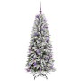 Árbol de Navidad artificial 150 cm PVC y Plástico y Acero y PE en Decoración Festiva y Estacional | Comprar online en Foru.es