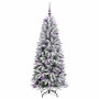Árbol de Navidad artificial 150 cm PVC y Plástico y Acero y PE en Decoración Festiva y Estacional | Comprar online en Foru.es