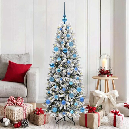 Árbol de Navidad artificial 150 cm PVC y Plástico y Acero y PE en Decoración Festiva y Estacional | Comprar online en Foru.es