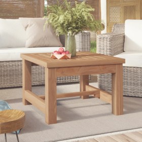 Mesa de centro madera maciza de teca 45x45x30 cm de vidaXL, Mesas de centro - Ref: Foro24-340751, Precio: 68,90 €, Descuento: %