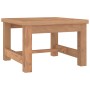 Mesa de centro madera maciza de teca 45x45x30 cm de vidaXL, Mesas de centro - Ref: Foro24-340751, Precio: 68,90 €, Descuento: %