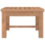 Mesa de centro madera maciza de teca 45x45x30 cm de vidaXL, Mesas de centro - Ref: Foro24-340751, Precio: 68,90 €, Descuento: %