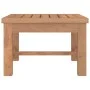 Mesa de centro madera maciza de teca 45x45x30 cm de vidaXL, Mesas de centro - Ref: Foro24-340751, Precio: 67,61 €, Descuento: %