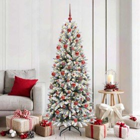 Árbol de Navidad artificial 180 cm PVC y Plástico y Acero y PE en Decoración Festiva y Estacional | Comprar online en Foru.es