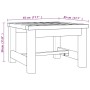 Mesa de centro madera maciza de teca 45x45x30 cm de vidaXL, Mesas de centro - Ref: Foro24-340751, Precio: 68,90 €, Descuento: %