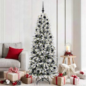 Árbol de Navidad artificial 180 cm PVC y Plástico y Acero y PE en Decoración Festiva y Estacional | Comprar online en Foru.es