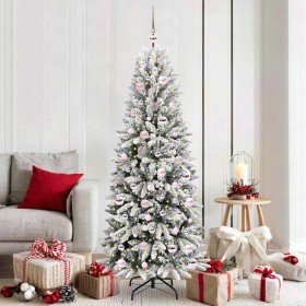 Árbol de Navidad artificial 180 cm PVC y Plástico y Acero y PE en Decoración Festiva y Estacional | Comprar online en Foru.es