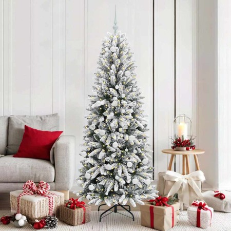 Árbol de Navidad artificial 180 cm PVC y Plástico y Acero y PE en Decoración Festiva y Estacional | Comprar online en Foru.es