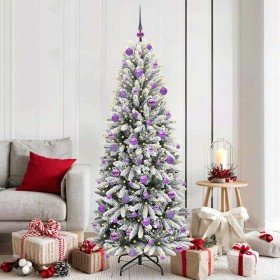 Árbol de Navidad artificial 180 cm PVC y Plástico y Acero y PE en Decoración Festiva y Estacional | Comprar online en Foru.es