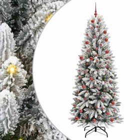 Árbol de Navidad artificial 210 cm PVC y Plástico y Acero y PE en Decoración Festiva y Estacional | Comprar online en Foru.es