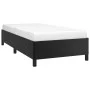 Black synthetic leather bed frame 90x200 cm by vidaXL, Beds and slatted bases - Ref: Foro24-347227, Price: 82,53 €, Discount: %