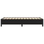 Estructura de cama de cuero sintético negro 90x200 cm de vidaXL, Camas y somieres - Ref: Foro24-347227, Precio: 83,79 €, Desc...