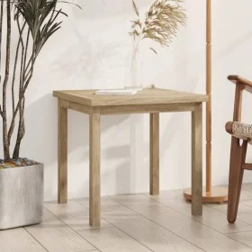 Mesa auxiliar de madera maciza de teca 45x45x45 cm de vidaXL, Mesas auxiliares - Ref: Foro24-340745, Precio: 54,56 €, Descuen...