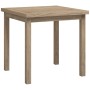 Mesa auxiliar de madera maciza de teca 45x45x45 cm de vidaXL, Mesas auxiliares - Ref: Foro24-340745, Precio: 55,55 €, Descuen...