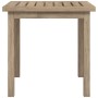 Mesa auxiliar de madera maciza de teca 45x45x45 cm de vidaXL, Mesas auxiliares - Ref: Foro24-340745, Precio: 55,55 €, Descuen...