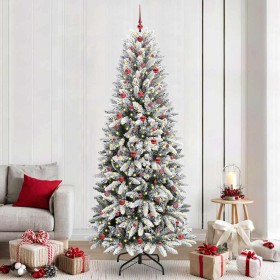 Árbol de Navidad artificial 240 cm PVC y Plástico y Acero y PE en Decoración Festiva y Estacional | Comprar online en Foru.es