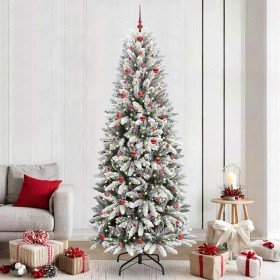 Árbol de Navidad artificial 240 cm PVC y Plástico y Acero y PE en Decoración Festiva y Estacional | Comprar online en Foru.es