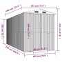 Cobertizo de jardín acero galvanizado verde 192x440x223 cm de vidaXL, Cobertizos - Ref: Foro24-3147430, Precio: 670,04 €, Des...