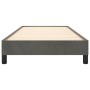 Estructura de cama de terciopelo gris oscuro 90x190 cm de vidaXL, Camas y somieres - Ref: Foro24-346947, Precio: 82,46 €, Des...