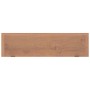 Estantes de pared 2 unidades madera maciza de teca 90x15x4 cm de vidaXL, Estantes y estanterías - Ref: Foro24-340756, Precio:...
