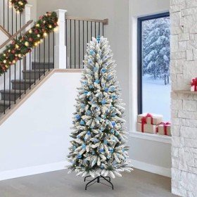 Árbol de Navidad artificial 240 cm PVC y Plástico y Acero y PE en Decoración Festiva y Estacional | Comprar online en Foru.es