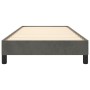 Estructura de cama de terciopelo gris oscuro 80x200 cm de vidaXL, Camas y somieres - Ref: Foro24-346941, Precio: 80,13 €, Des...