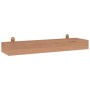 Estantes de pared 2 unidades madera maciza de teca 60x15x4 cm de vidaXL, Estantes y estanterías - Ref: Foro24-340755, Precio:...