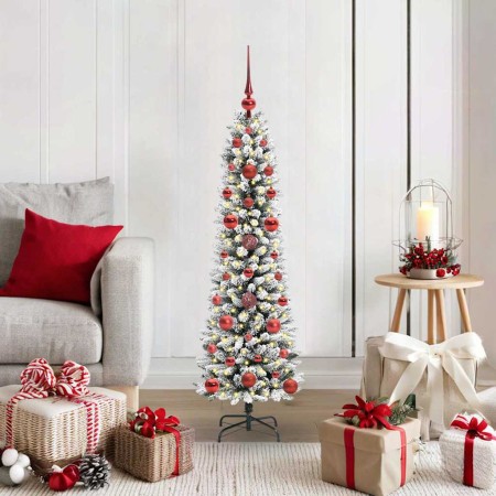 Árbol de Navidad artificial 120 cm PVC, Metal y Plástico en Decoración Festiva y Estacional | Comprar online en Foru.es