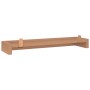 Estantes de pared 2 unidades madera maciza de teca 60x15x4 cm de vidaXL, Estantes y estanterías - Ref: Foro24-340755, Precio:...