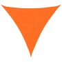 Toldo de vela triangular tela Oxford naranja 5x5x5 m en Sombrillas | Comprar online en Foru.es