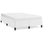White synthetic leather bed frame 120x200 cm by vidaXL, Beds and slatted bases - Ref: Foro24-347240, Price: 100,99 €, Discoun...