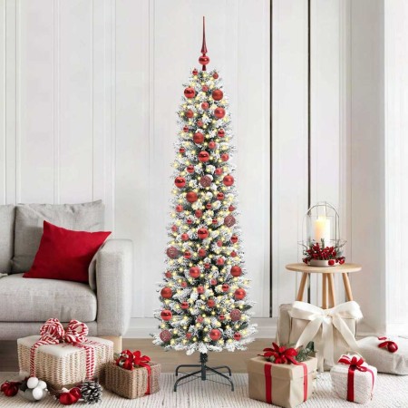 Árbol de Navidad artificial 180 cm PVC, Metal y Plástico en Decoración Festiva y Estacional | Comprar online en Foru.es