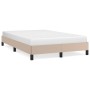 Estructura de cama de cuero sintético capuchino 120x200 cm de vidaXL, Camas y somieres - Ref: Foro24-346897, Precio: 117,38 €...