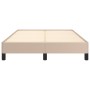 Estructura de cama de cuero sintético capuchino 120x200 cm de vidaXL, Camas y somieres - Ref: Foro24-346897, Precio: 117,38 €...